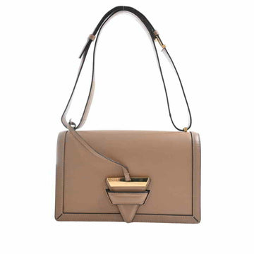 Loewe leather Barcelona shoulder bag beige