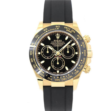 Rolex Daytona 116518LN random number roulette men's watch black dial K18YG yellow gold automatic winding