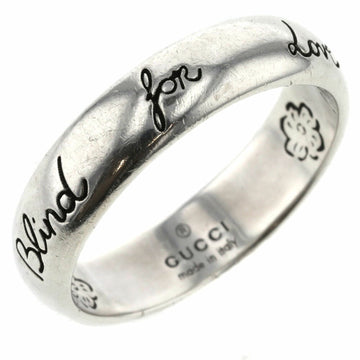 Gucci Ring Blind For Love 455247 J8400 0701 Silver 925 No. 16 Men's GUCCI
