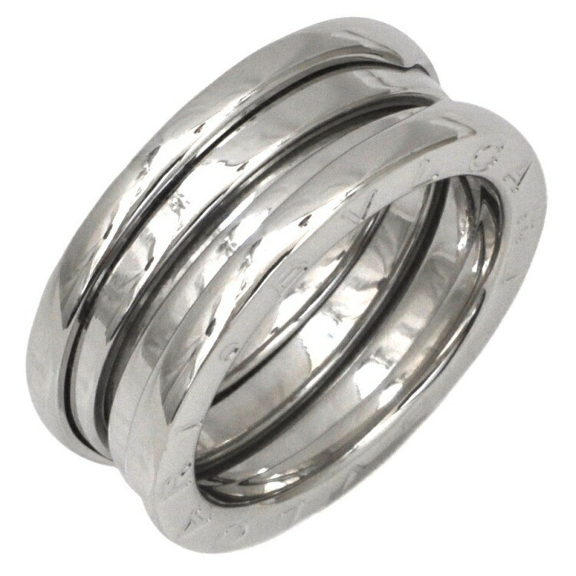 Bvlgari Ring WG White Gold B-ZERO 1 50 No. 10 750 K18 BVLGARI 3 Band B