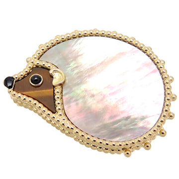 Van Cleef & Arpels 750YG Animal Click Hedgehog Ladies Brooch 750 Yellow Gold