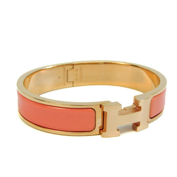 Hermes Clic Click Clac H Metal Bangle Light Pink,Pink Gold