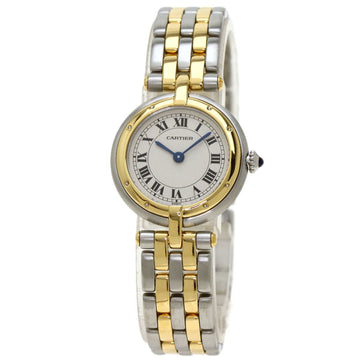 Cartier Panth??re SM Round 2ROW Manufacturer Complete Watch Stainless Steel SSxK18YG K18YG Women's CARTIER