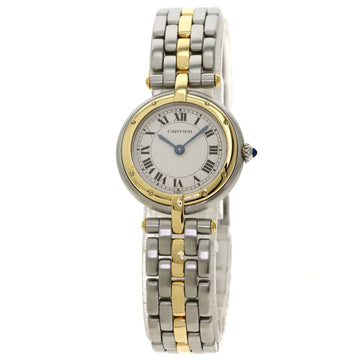 Cartier Panther SM Round 1ROW Watch Stainless Steel / Combi Ladies CARTIER