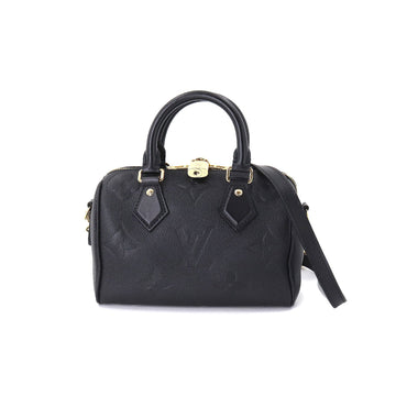 Louis Vuitton Monogram Implant Speedy Bandouliere 20 2way Hand Shoulder Bag Noir M58953 RFID