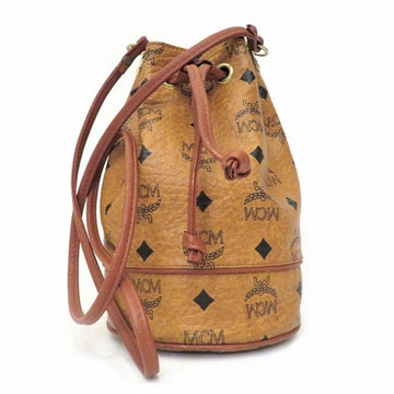 MCM Logogram Visetos Drawstring Bag Shoulder Ladies