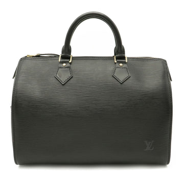 Louis Vuitton Epi Speedy 30 Handbag Leather Noir Black M59022