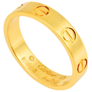 Cartier Mini Love Wedding Ring K18YG #49 B4085000