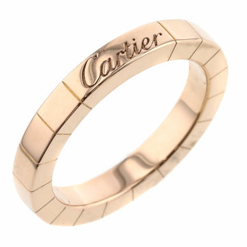 Cartier Ring Laniere Width about 3mm K18 pink gold No. 7 Ladies CARTIER