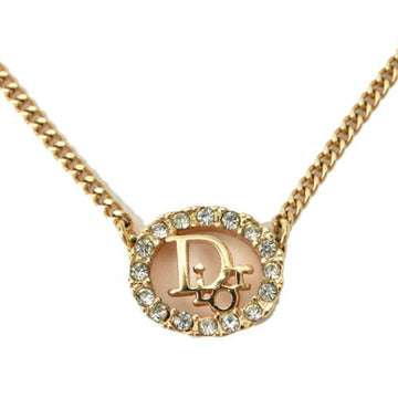 Christian Dior necklace rhinestone gold