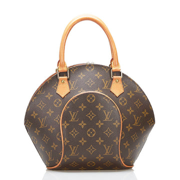 Louis Vuitton Monogram Ellipse PM Handbag M51127 Brown PVC Leather Ladies LOUIS VUITTON