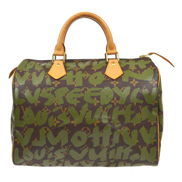 LOUIS VUITTON 2001 SPEEDY 30 HAND BAG MONOGRAM GRAFFITI M92194 AK26112f