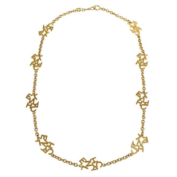 CHANEL Necklace 24k Gold Plating 37773