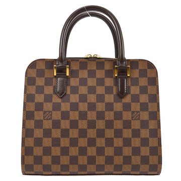 LOUIS VUITTON 2000 TRIANA HAND BAG DAMIER EBENE N51155 14397