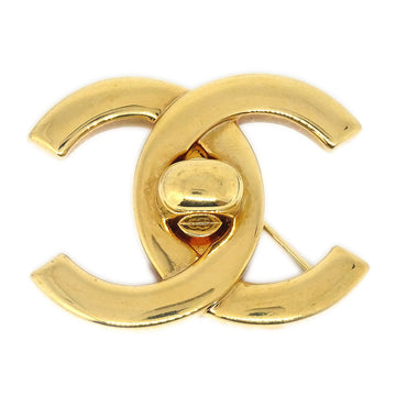 CHANEL 1996 Turnlock CC Brooch 63432