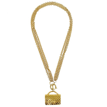 CHANEL * Bag Motif Necklace 75247