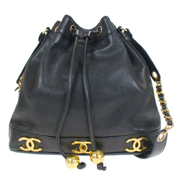 CHANEL 1994-1996 Triple CC Shoulder Bag 22010