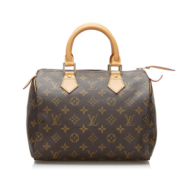 Louis Vuitton Monogram Speedy 25 Boston Bag