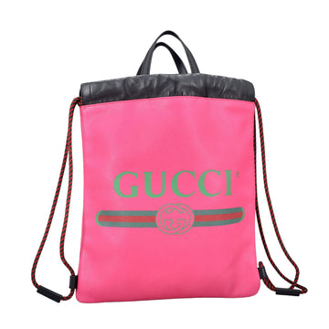 Gucci Logo Backpack