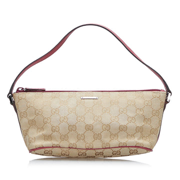 Gucci GG Canvas Boat Baguette