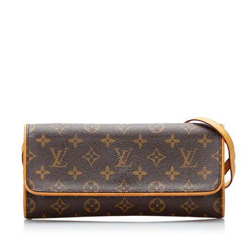 Louis Vuitton Monogram Pochette Twin GM Crossbody Bag