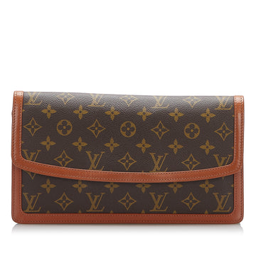 Louis Vuitton Monogram Pochette Dame GM Clutch Bag