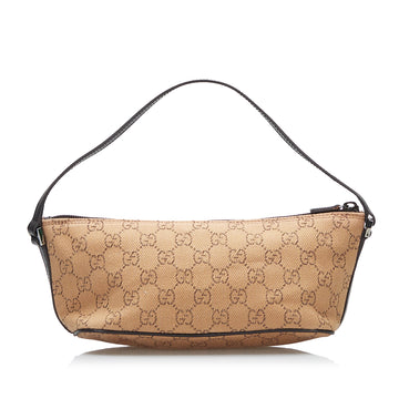 Gucci GG Canvas Boat Baguette