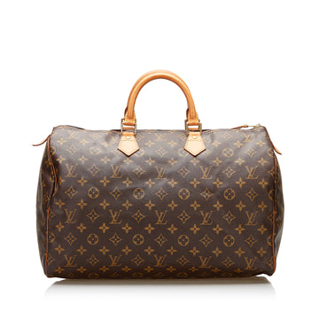 Louis Vuitton Monogram Speedy 40 Boston Bag