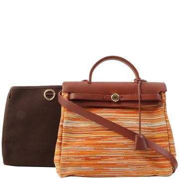 Hermes 2002 Made Herbag Pm Vibrato/Brown