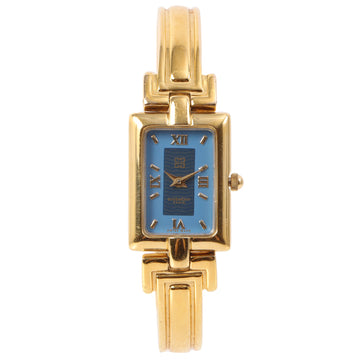 Givenchy Square Logo Face Bangle Watch Blue