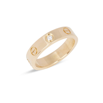 Cartier Love 1 Diamond Wedding Band Rings