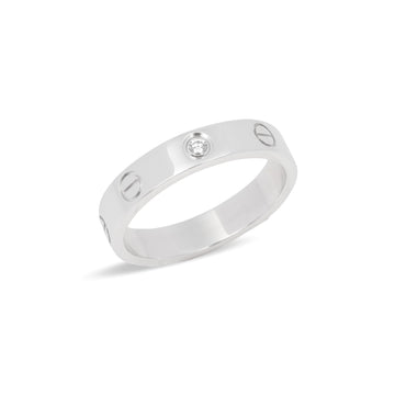 Cartier Love 1 Diamond Wedding Band Rings