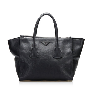 Prada Vitello Twin Pocket Satchel