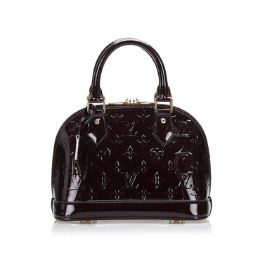 Louis Vuitton Monogram Vernis Alma BB Satchel