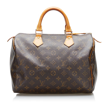 Louis Vuitton Monogram Speedy 30 Boston Bag