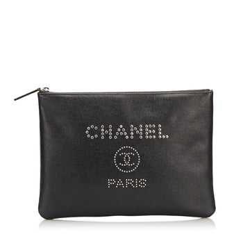 Chanel Deauville O Case Clutch Bag