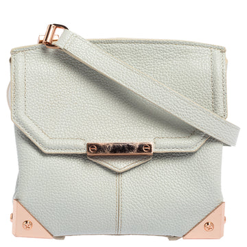 Alexander Wang Pale Blue Leather Small Marion Shoulder Bag