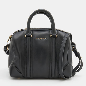 Givenchy Black Leather Mini Lucrezia Satchel