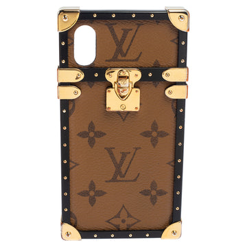 Louis Vuitton Reverse Monogram Eye-Trunk iPhone X Case