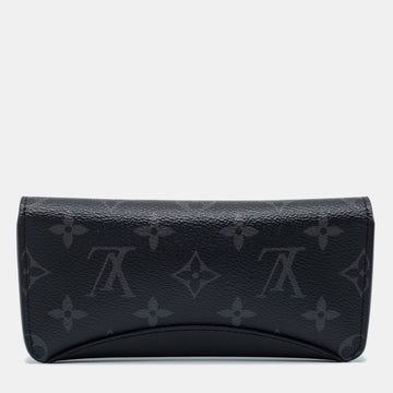 Louis Vuitton Monogram Eclipse Canvas and Leather Woody Glasses Case
