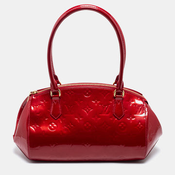 Louis Vuitton Pomme D’Amour Monogram Vernis Sherwood PM Bag