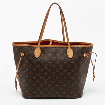 Louis Vuitton Monogram Canvas Neverfull MM Bag