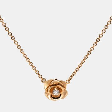 Piaget Rose Diamond 18k Rose Gold Necklace