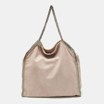 Stella McCartney Blush Pink Faux Suede Falabella Tote