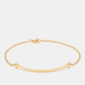 Tiffany & Co. T Smile 18k Rose Gold Bracelet