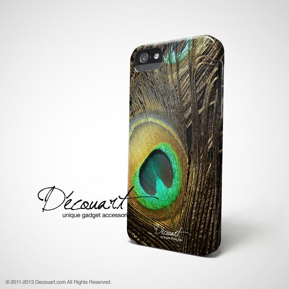 Peacock feather iPhone X case, iPhone 7 case, iPhone 7 Plus case S304 – Decouart