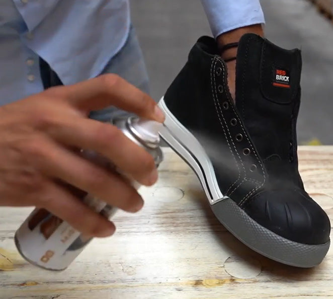 Vooruitzien Citaat Vrijstelling Hoe maak ik mijn veiligheidsschoenen schoon? | Redbrick Safety Sneakers - NL