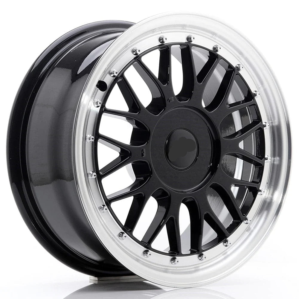 Alu kola replika BBS A1025 9,5x19 5x114,3 ET35 Black and Polished lip
