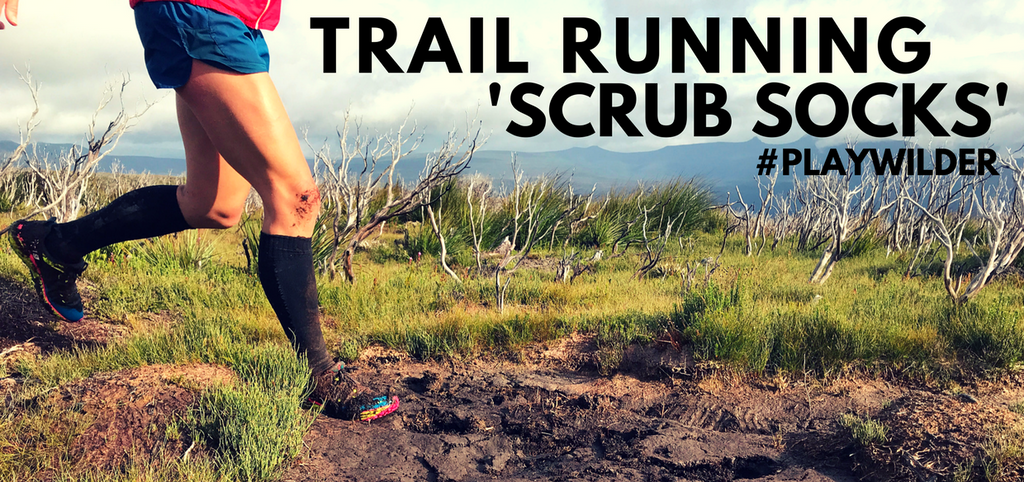 Find Your Feet Trail Running Scrub Socks 