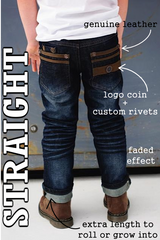 Brayden Straight Fit Boys Jeans